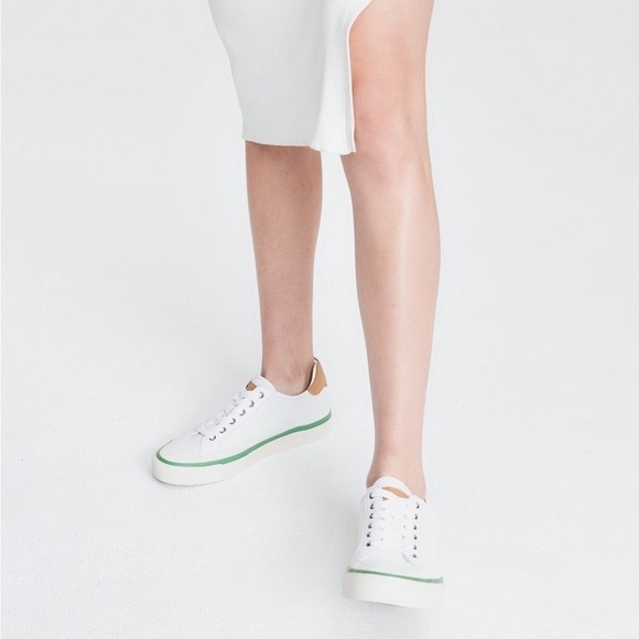 Rag & Bone “Brightest White” RB Army Low Top Sneakers 39.5 - Picture 1 of 7